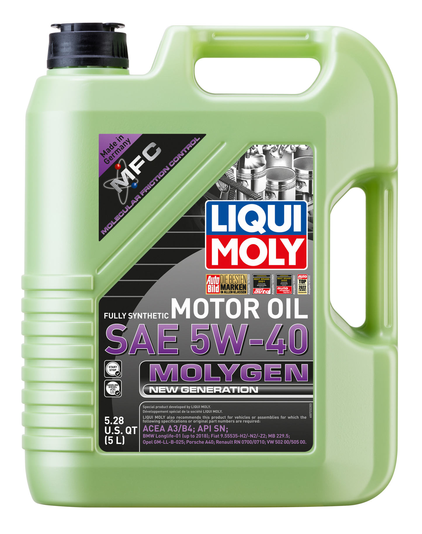 MOLYGEN SAE 5W-30 / 5W-40